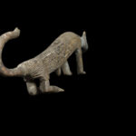 Leopard Figure - Bronze - Asante - Ghana