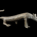 Leopard Figure - Bronze - Asante - Ghana