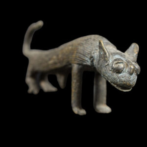 Leopard Figure - Bronze - Asante - Ghana