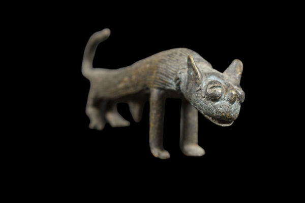 Leopard Figure - Bronze - Asante - Ghana
