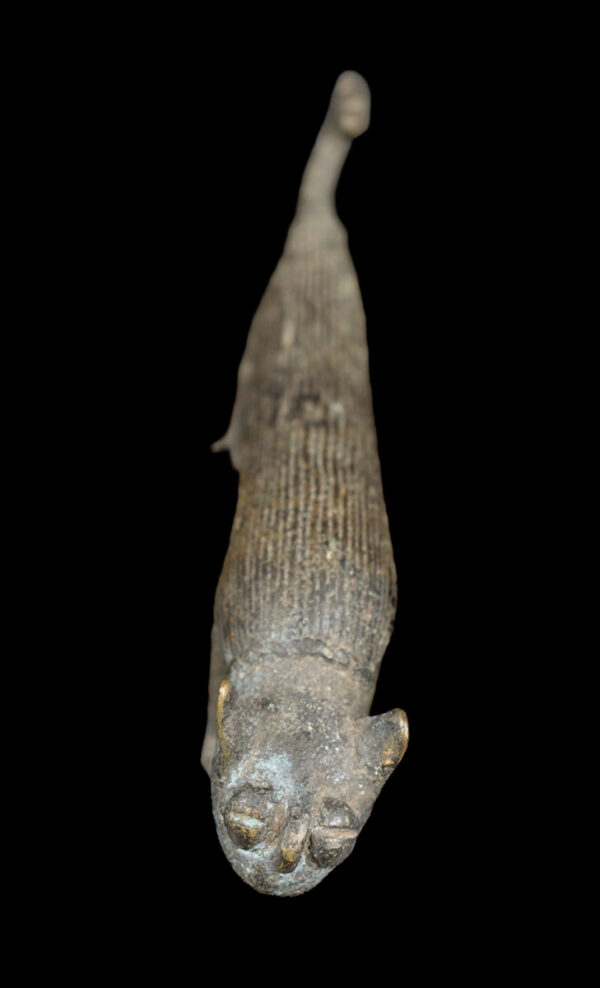 Leopard Figure - Bronze - Asante - Ghana