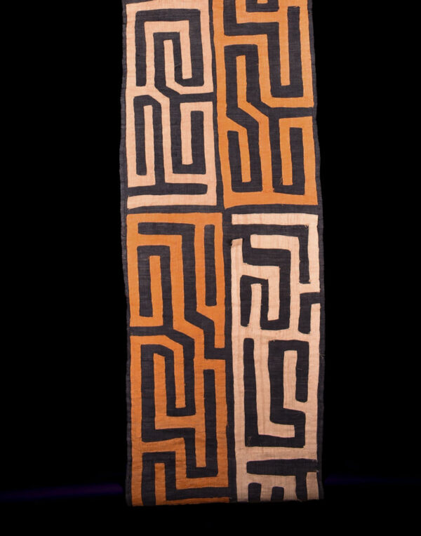 Textile - Cloth - Shoowa-Kuba - DR Congo 290 cm