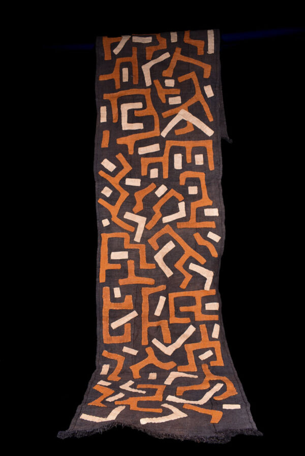 Textile - Cloth - Shoowa-Kuba - DR Congo 280 cm