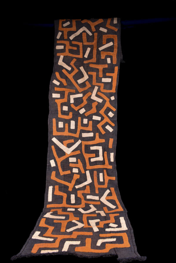 Textile - Cloth - Shoowa-Kuba - DR Congo 280 cm