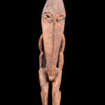 Wonderfull old wooden ancestor figure from Nepal.