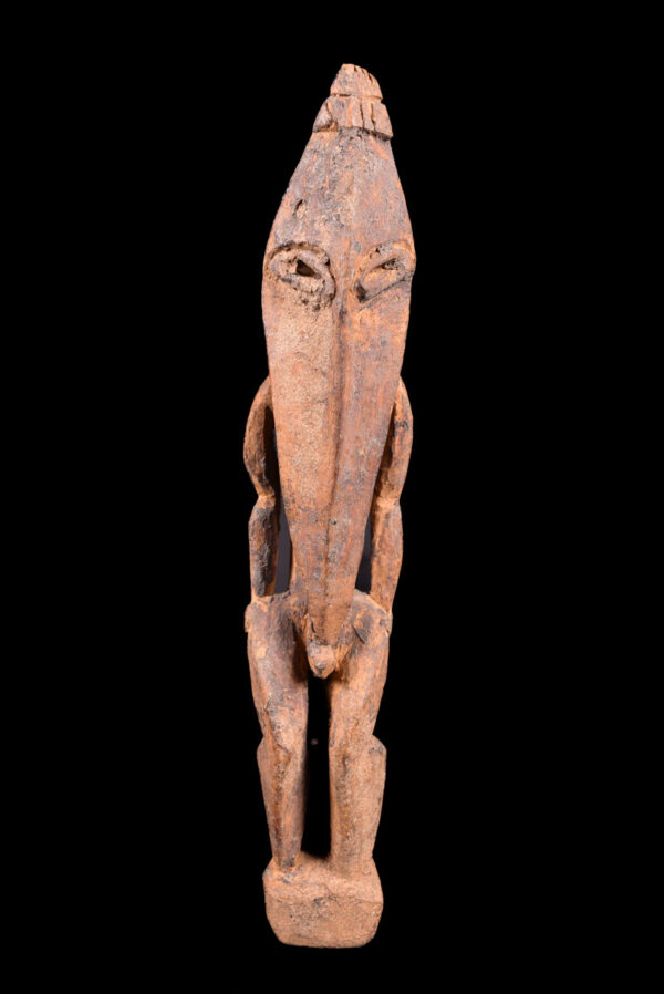 Wonderfull old wooden ancestor figure from Nepal.
