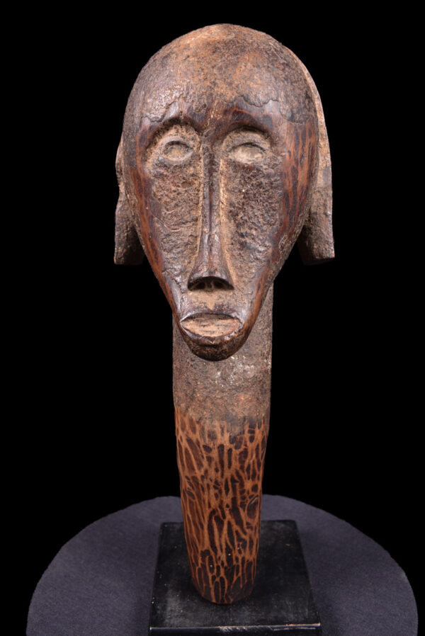 Reliquary Byeri Head - Wood- Fang - Gabon