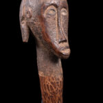 Reliquary Byeri Head - Wood- Fang - Gabon
