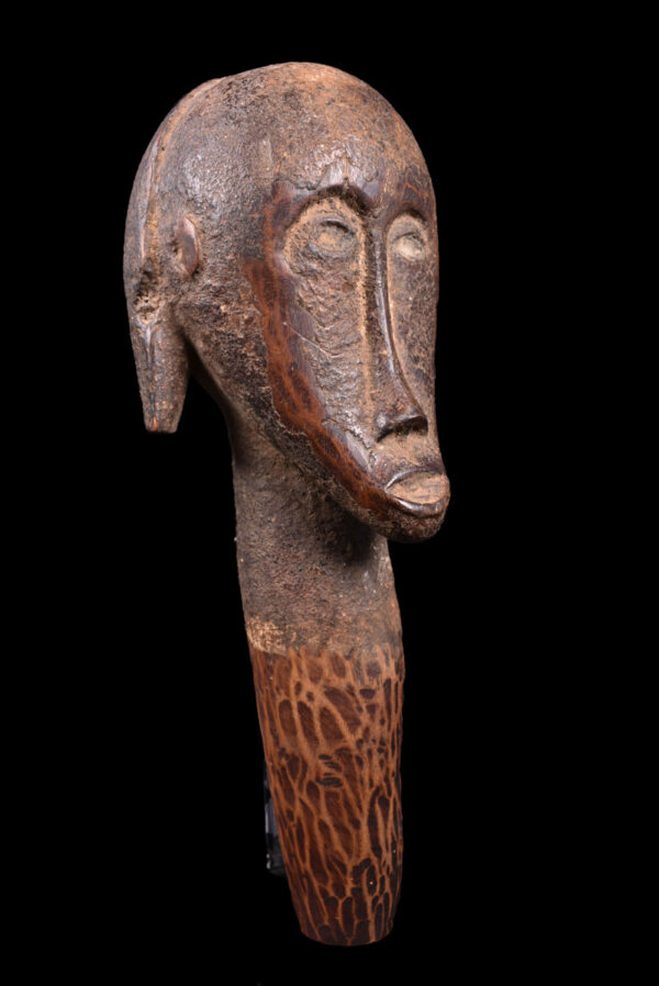 Reliquary Byeri Head - Wood- Fang - Gabon