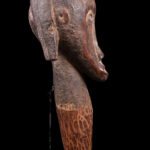 Reliquary Byeri Head - Wood- Fang - Gabon
