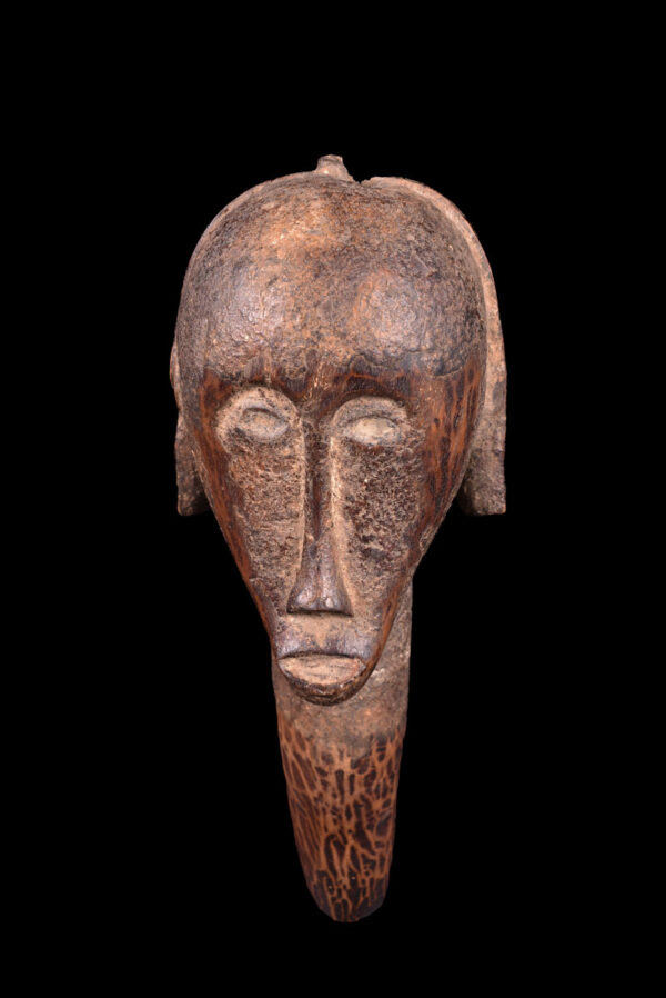 Reliquary Byeri Head - Wood- Fang - Gabon