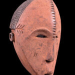 Initiation mask - Wood - Ngbaka - DR Congo