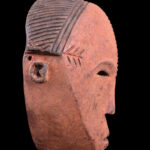 Initiation mask - Wood - Ngbaka - DR Congo