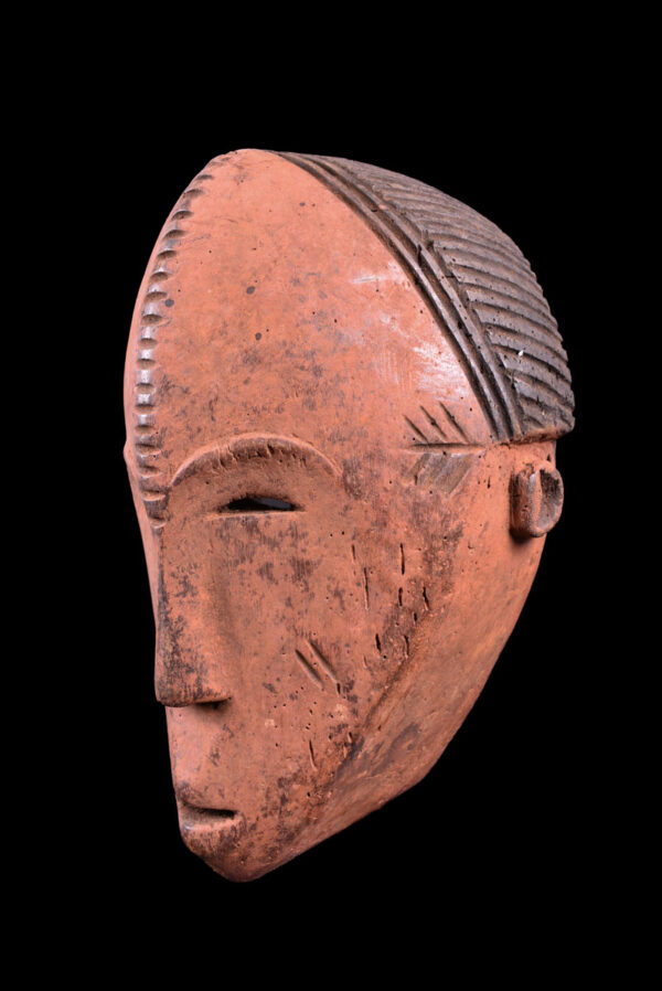 Initiation mask - Wood - Ngbaka - DR Congo