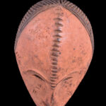 Initiation mask - Wood - Ngbaka - DR Congo