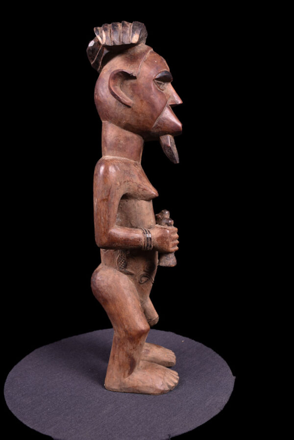 Power Figure - Wood - Bembe - DR Congo