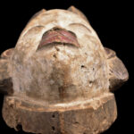 Initiation mask - Wood - Punu - Gabon