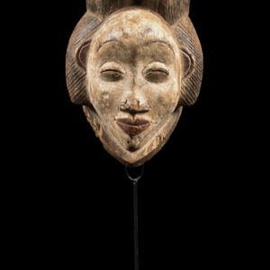 Initiation mask - Wood - Punu - Gabon