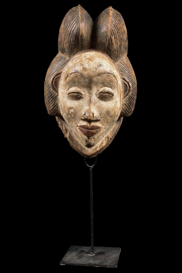 Initiation mask - Wood - Punu - Gabon