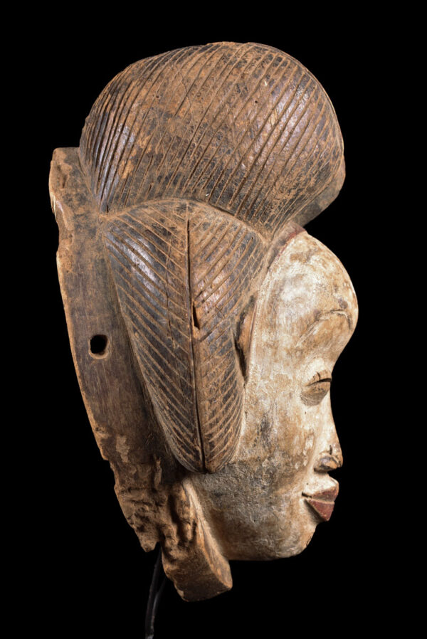 Initiation mask - Wood - Punu - Gabon