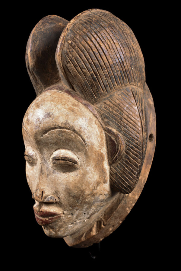 Initiation mask - Wood - Punu - Gabon