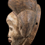 Initiation mask - Wood - Punu - Gabon