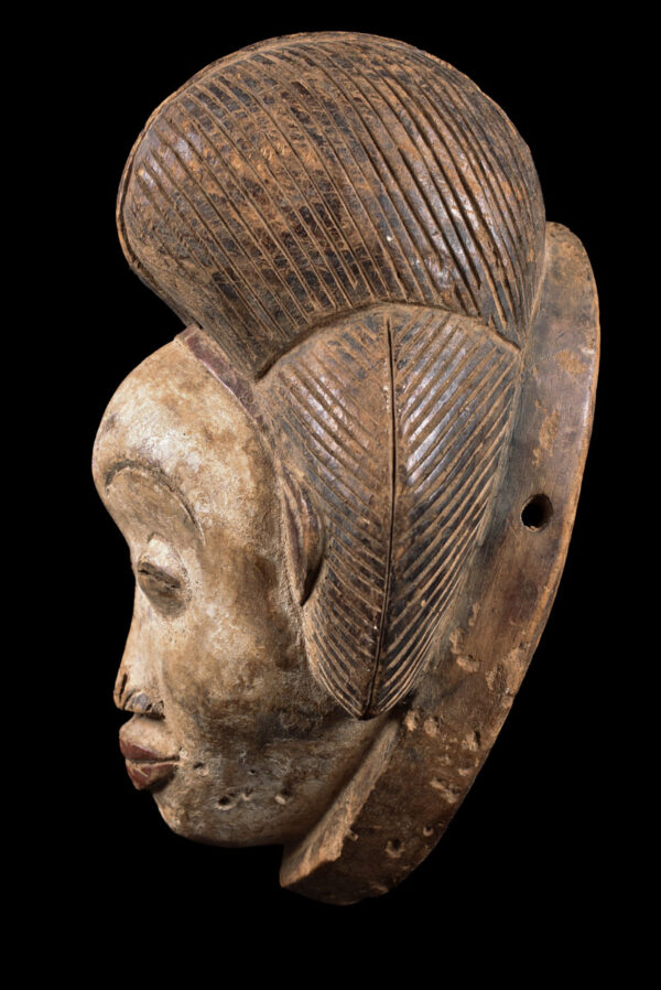 Initiation mask - Wood - Punu - Gabon
