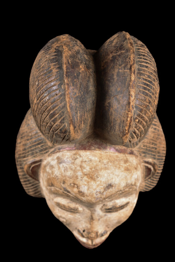 Initiation mask - Wood - Punu - Gabon