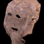 Shaman mask - Leather - Nepal