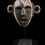 War Mask - Wood - Boa - DR Congo