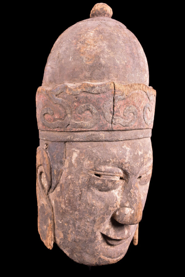 Bodhisattva Mask - Wood - Nepal
