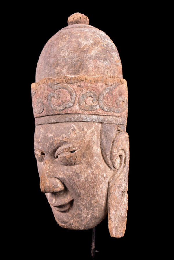 Bodhisattva Mask - Wood - Nepal