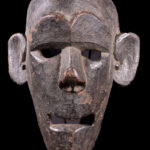 Tribal mask - Wood - Nepal