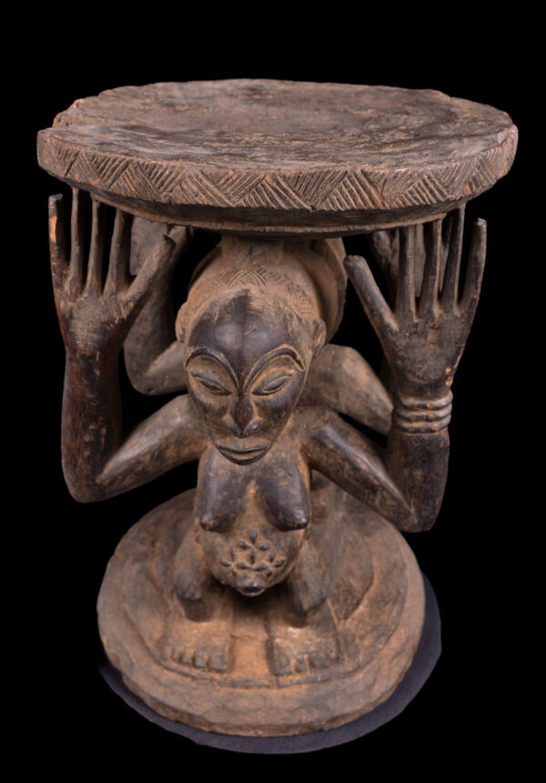 Stool - Wood - Hemba - DR Congo