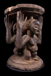 Stool - Wood - Hemba - DR Congo