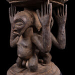 Stool - Wood - Hemba - DR Congo