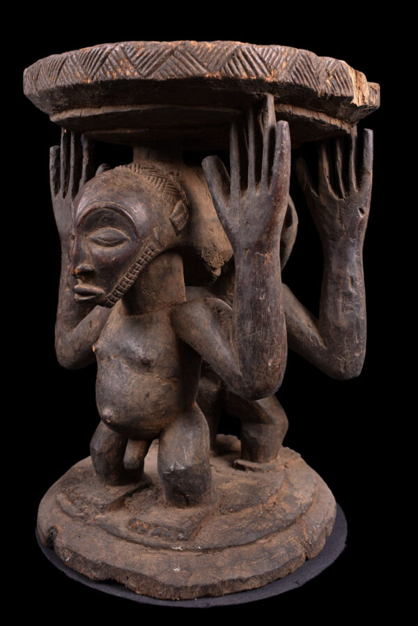 Stool - Wood - Hemba - DR Congo