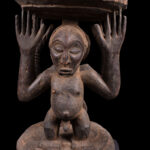 Stool - Wood - Hemba - DR Congo