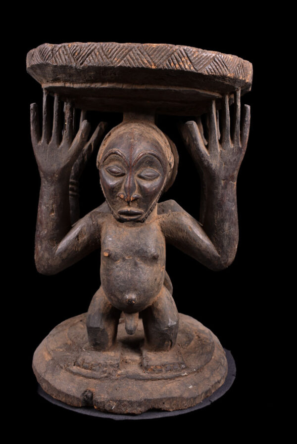 Stool - Wood - Hemba - DR Congo