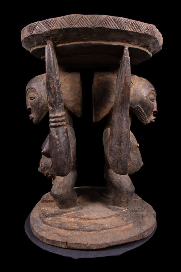 Stool - Wood - Hemba - DR Congo