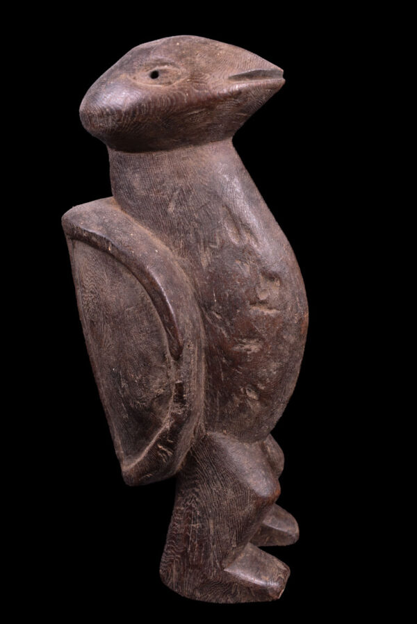 Bird Figure - Wood - Lobi - Burkina Faso