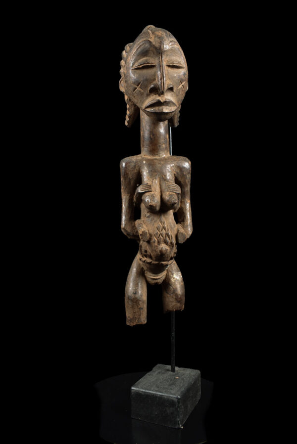 Maternity figure - Wood - Luba - Congo