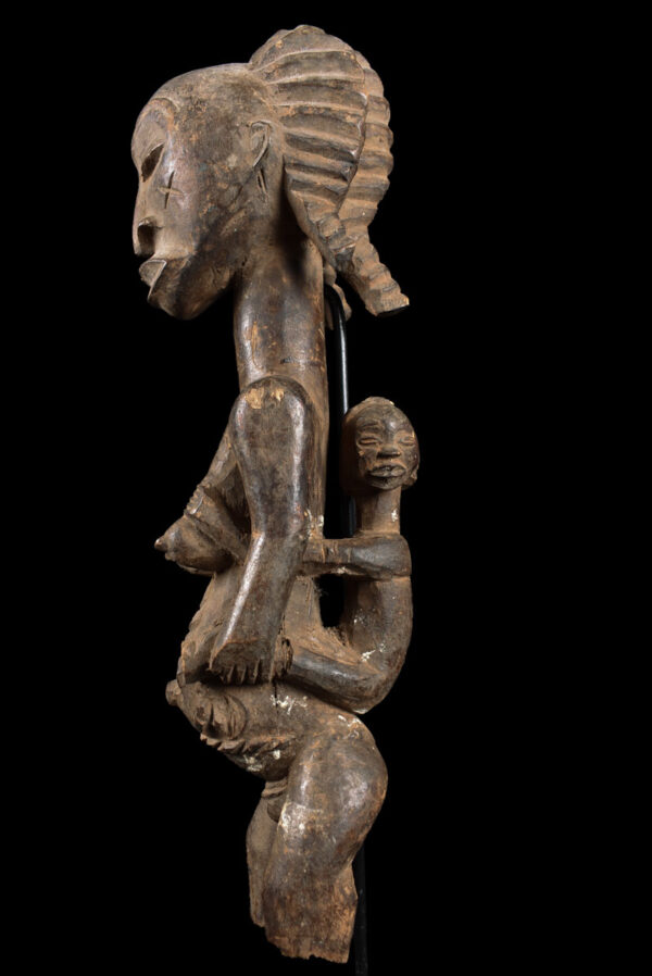 Maternity figure - Wood - Luba - Congo
