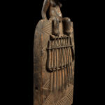Lemellophone - Wood, Metal - Sanza - Luba - DR Congo
