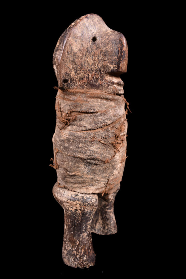 Yanda doll - Wood, Metal - Zande - Congo
