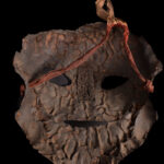 Shaman mask - Leather - Nepal