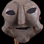 Shaman mask - Leather - Nepal