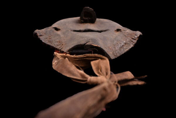 Shaman mask - Leather - Nepal