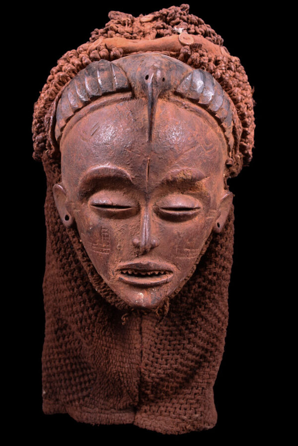 Mask - Wood, Rope - Chokwe - Congo DRC