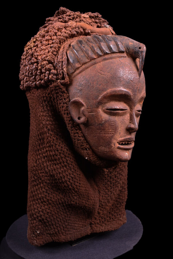 Mask - Wood, Rope - Chokwe - Congo DRC